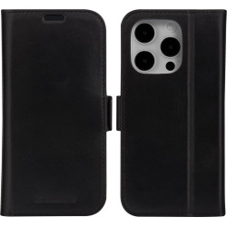 Etui iPhone 15 Pro Max en Cuir Copenhagen Slim Noir DBramante1928