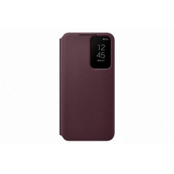 Folio Samsung G S22 5G Clear View Cover Bordeaux