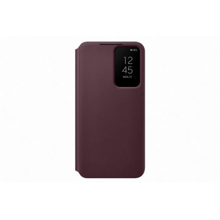 Folio Samsung G S22 5G Clear View Cover Bordeaux