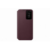 Folio Samsung G S22 5G Clear View Cover Bordeaux