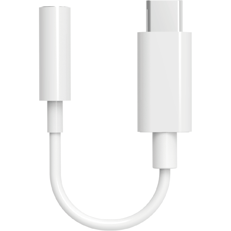 Adaptateur USB C vers Jack 3,5mm Blanc Bigben