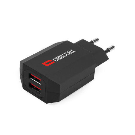 Base de chargeur secteur USB 2A noire Crosscall