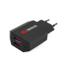 Base de chargeur secteur USB 2A noire Crosscall