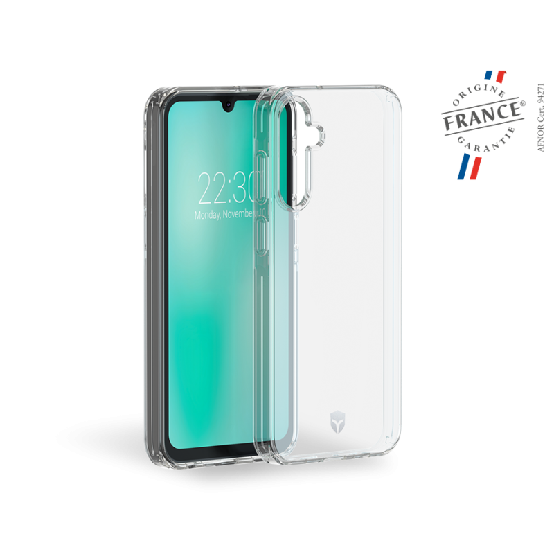 Coque Renforcée Samsung G A15 4G et 5G FEEL Origine France Garantie Transparente Force Case