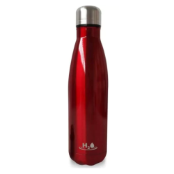 Bouteille isotherme Inoxydable H2O 750 ml Rouge Puro