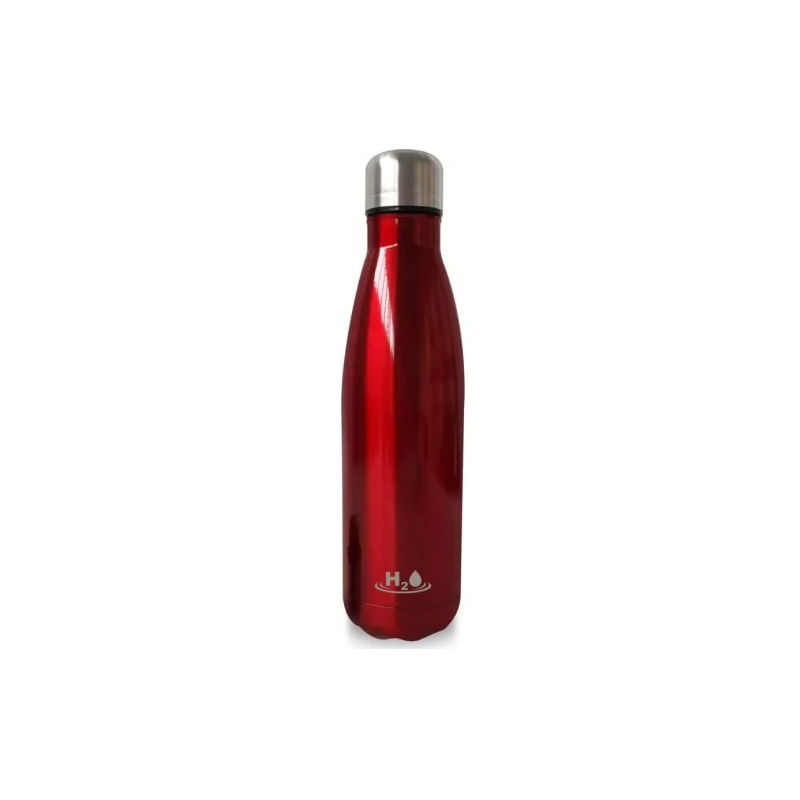 Bouteille isotherme Inoxydable H2O 750 ml Rouge Puro