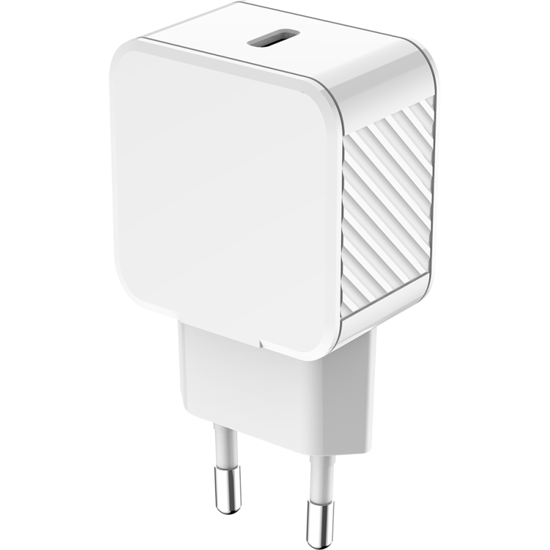 Chargeur maison 30W USB C PD Power Delivery Blanc Bigben