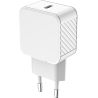 Chargeur maison 30W USB C PD Power Delivery Blanc Bigben