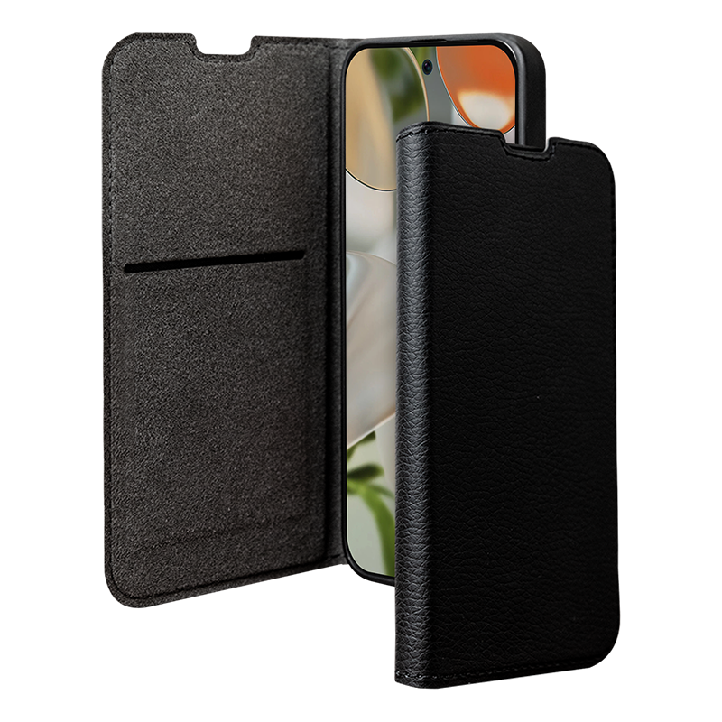 Folio Wallet Pixel 9 et Pixel 9 Pro Noir Certifié GRS Bigben