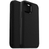 Folio Renforcé iPhone 12 et 12 Pro Cuir Strada Noir Otterbox