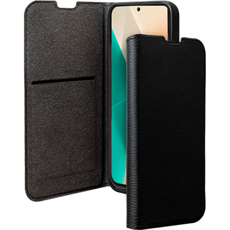 Etui Folio Wallet Xiaomi Redmi Note 13 5G Noir Plastique recyclé Bigben