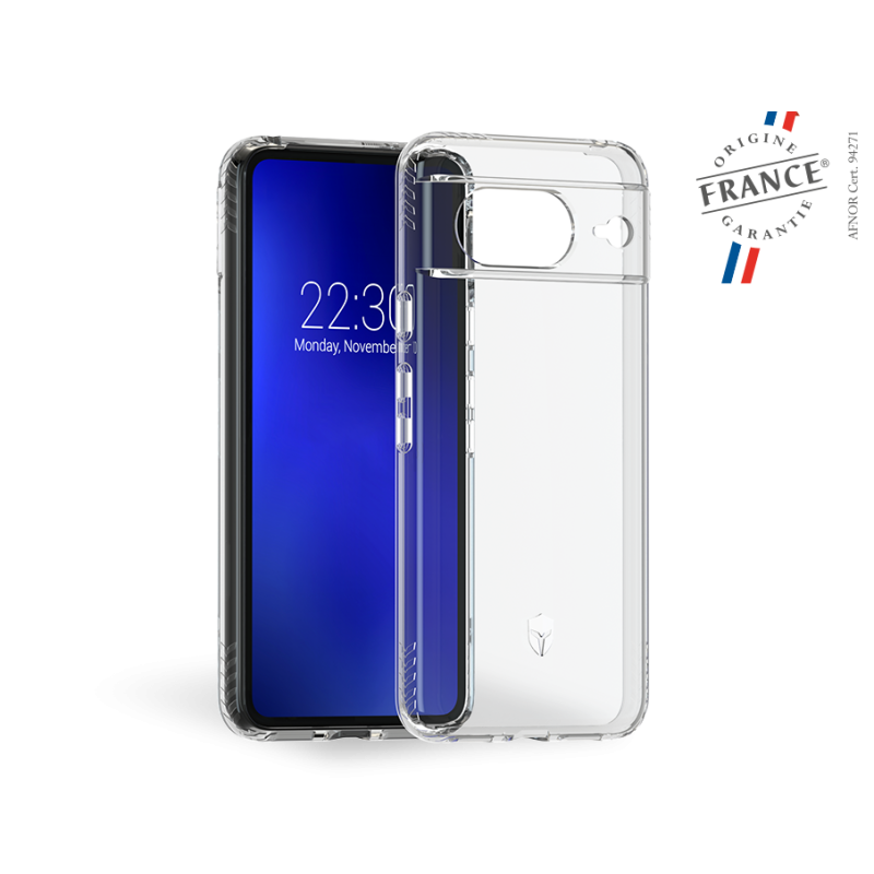 Coque Renforcée Google Pixel 8 PULSE Origine France Garantie à vie Transparente Force Case