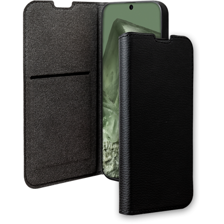 Etui Folio Wallet Google Pixel 8 Noir Plastique recyclé Bigben