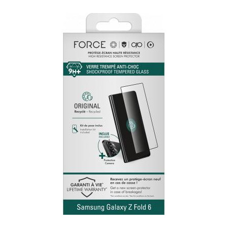 Pack Protège-écran Samsung Galaxy Z Fold 6 avec 2 Protège Lentilles