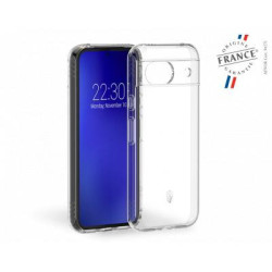 Coque renforcée Google Pixel 8A PULSE Origine France Garantie 3m MFG Transparente - Garantie à vie - Origine France Garantie