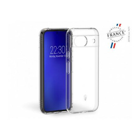 Coque renforcée Google Pixel 8A PULSE Origine France Garantie 3m MFG Transparente - Garantie à vie - Origine France Garantie