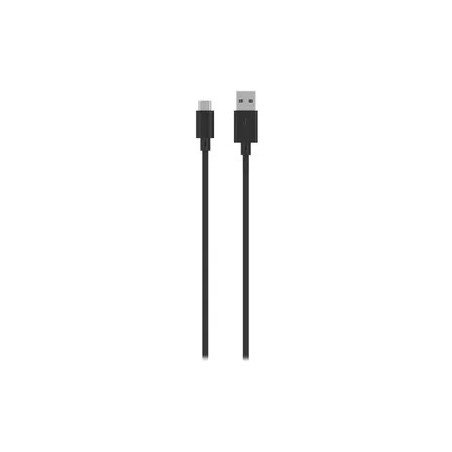 Câble USB-A/USB-C - 2 m - noir