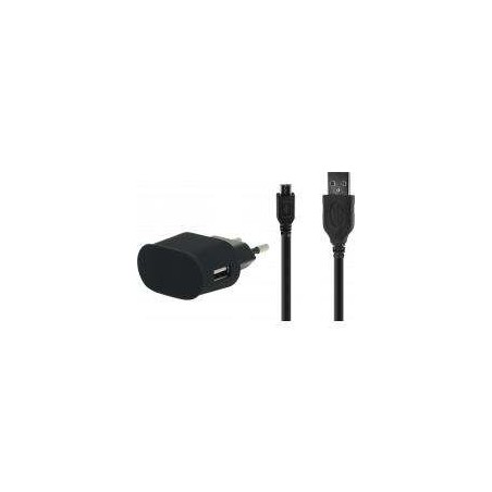 Chargeur Secteur USB/MicroUSB noir