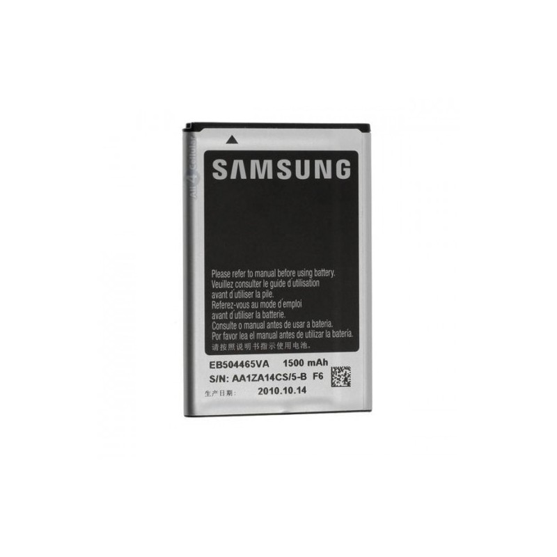 Batterie Lithium-Ion 1500 mAh d'Origine Samsung EB504465VA pour Samsung S8500 Wave