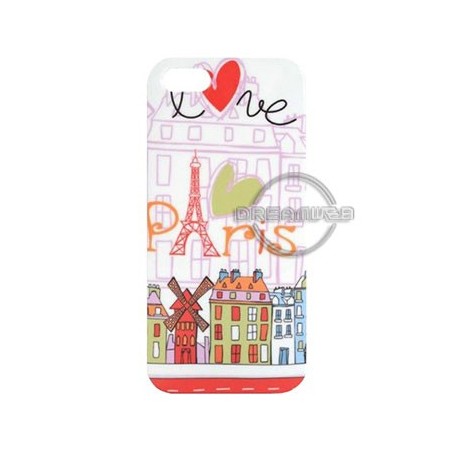 Coque iPhone 5/5S Akashi "I Love Paris"