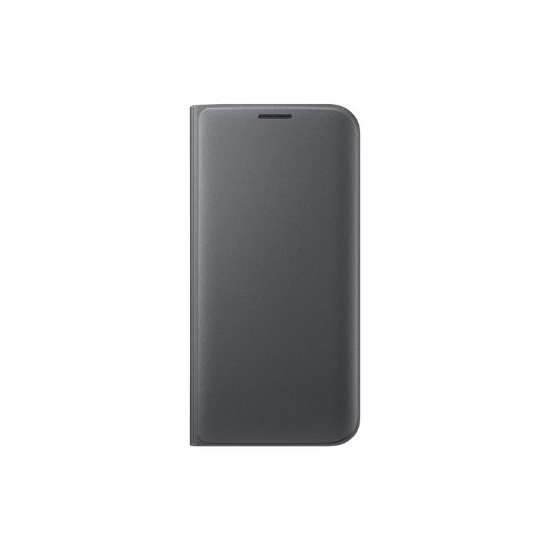 Etui Flip Wallet Noir Pour Samsung Galaxy S7 Edge