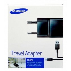 Chargeur secteur noir 2A ETA-U90EB Samsung avec câble USB/micro USB