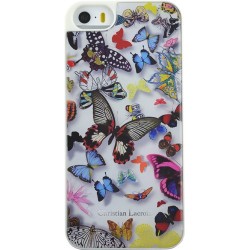 Coque iPhone 5/5S Butterfly Parade de Christian Lacroix couleur Opaline 