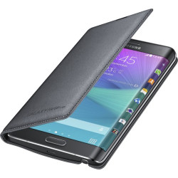 Etui à rabat Samsung EF-WN915BC noir pour Galaxy Note Edge N915