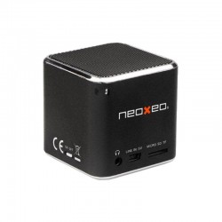 Mini enceinte Neoxeo SPK 120 noire avec lecteur MP3 intégré