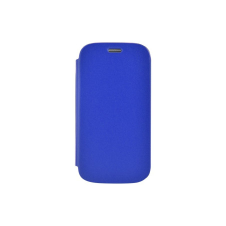 Etui folio bleu Made in France pour Samsung Galaxy Ace 4 