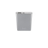 Batterie Secours Muvit 5000MAH finition métal Argent