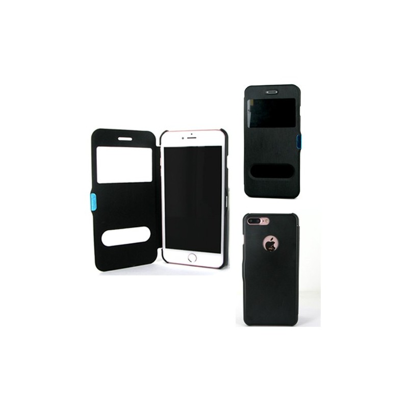 Book case stand pour Iphone 7 Plus - Noir