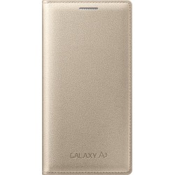 Etui origine Samsung Galaxy A3 A300 à rabat EF-FA300BF cuivré