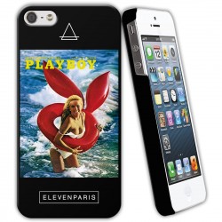 Coque Iphone 5/5s Playboy Eleven Paris Sea Toucher Gomme
