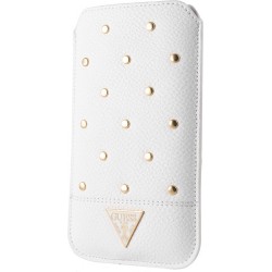 Pouch universel Guess blanc taille XL collection Studded