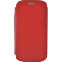 Etui folio rouge Made in France pour Samsung Galaxy Ace 4
