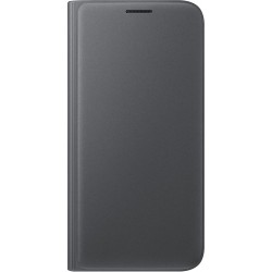 Etui Galaxy S7 G930 à rabat Samsung EF-WG930PB Flip Wallet noir 