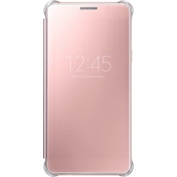 Etui Clear View Cover Samsung rose Galaxy A5 2016