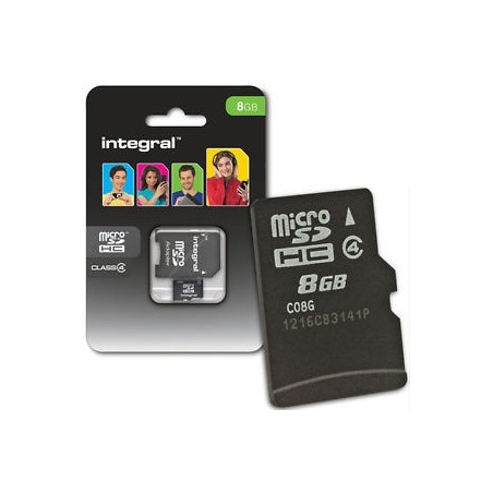 Carte mémoire Micro SD HC 8G