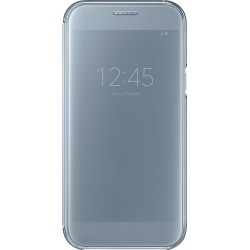 Etui pour Galaxy A5 A520 2017 à rabat Clear View Cover Samsung EF-ZA520CL bleu