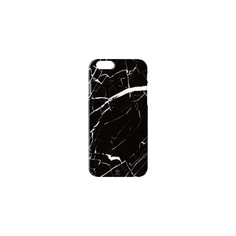  Coque IPhone 6/6S Case Scenario marbré noir & blanc 