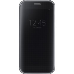 Etui pour Galaxy A5 A520 2017 à rabat Clear View Cover Samsung EF-ZA520CB noir