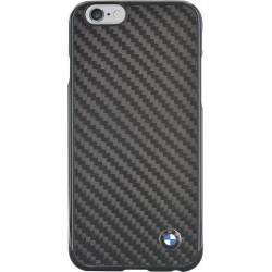 Coque rigide IPhone 6/6s BMW noire finition carbone