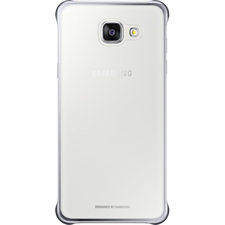 Coque rigide Samsung transparente et argentée pour Samsung Galaxy A5 A510 2016