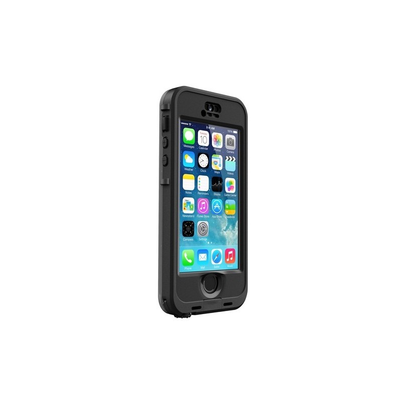 Coque pour iPhone 5/5S/SE Nüüd Lifeproof noire 