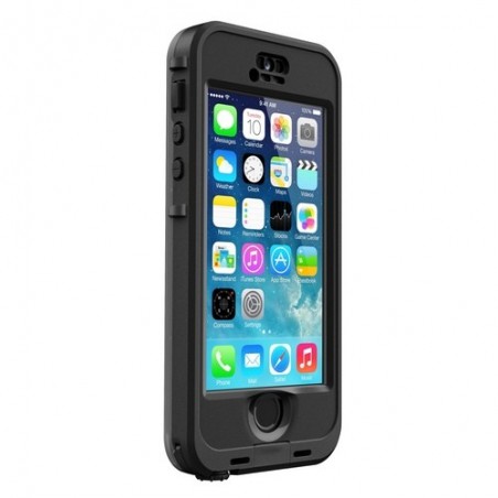 Coque pour iPhone 5/5S/SE Nüüd Lifeproof noire 