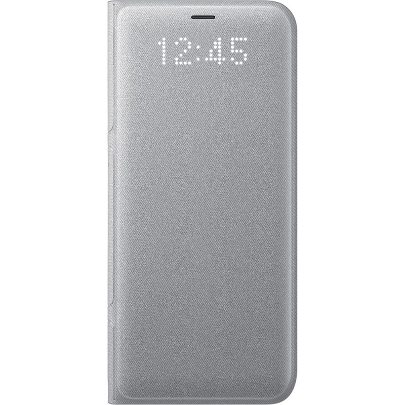 Etui pour Samsung Galaxy S8 + G955 - folio LED View Cover Samsung EF-NG955PS argenté