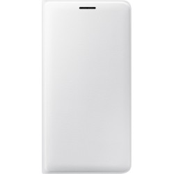 Etui pour Galaxy J3 J320 - à rabat Samsung EF-WJ320PW blanc 