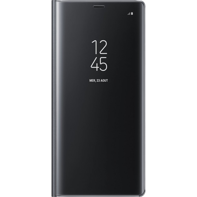 Etui pour Galaxy Note 8 N950 - à rabat Clear View Cover Samsung EF-ZN950CB noir