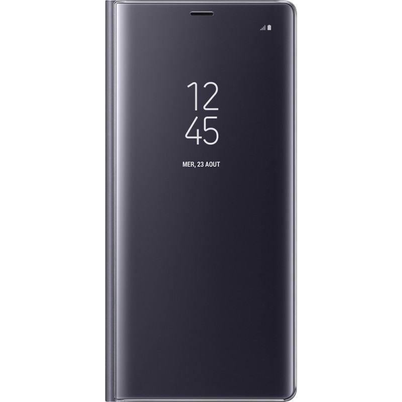 Etui pour Galaxy Note 8 N950 - à rabat Clear View Cover Samsung EF-ZN950CV lavande
